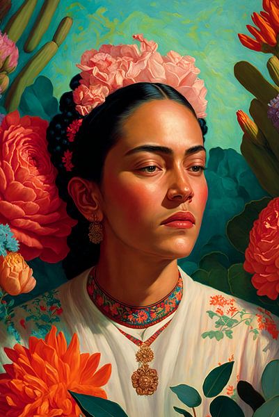 Portrait de Frida par Claudia Rotermund