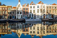 Maisons de canal à Leiden