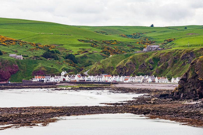 Village de pêcheurs de Pennan en Écosse par Werner Dieterich