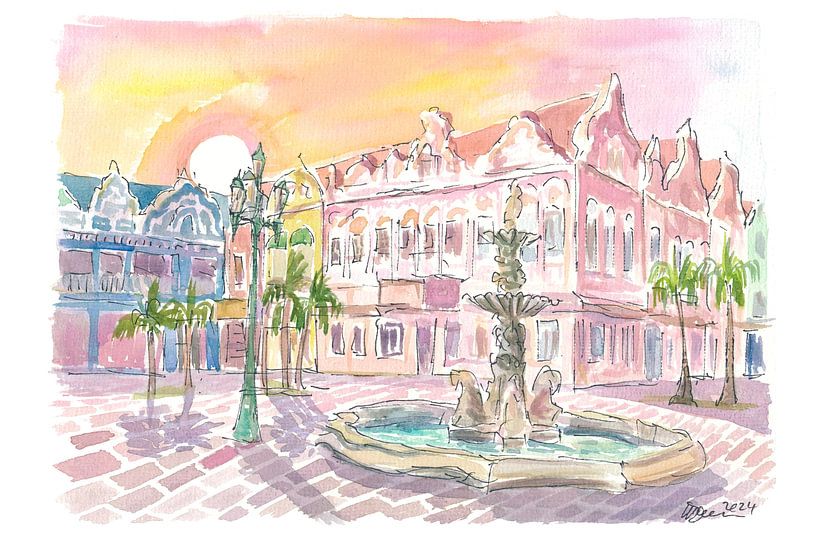 Ein Traum in Aruba Oranjestad ABC-Inseln Leeward-Antillen von Markus Bleichner