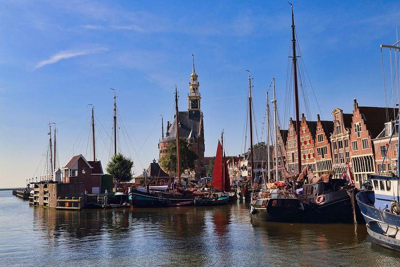 Der alte Hafen von Hoorn von Jan Kranendonk