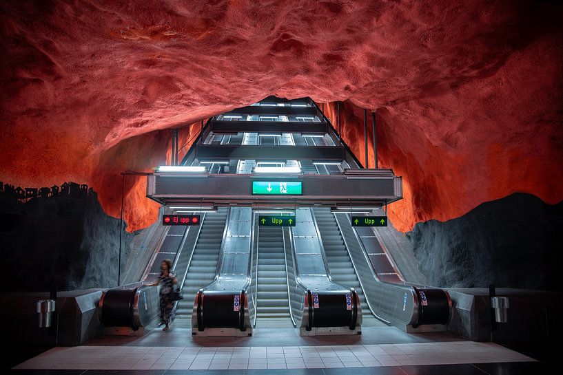 Underground - the arty Stockholm metro by Michiel kijkt!