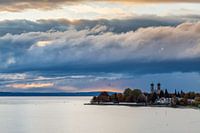 Friedrichshafen am Bodensee am Abend