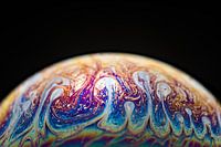 Soap bubble planet