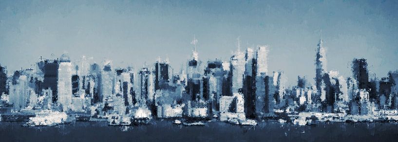 Vues panoramiques de New York Midtown par Whale & Sons