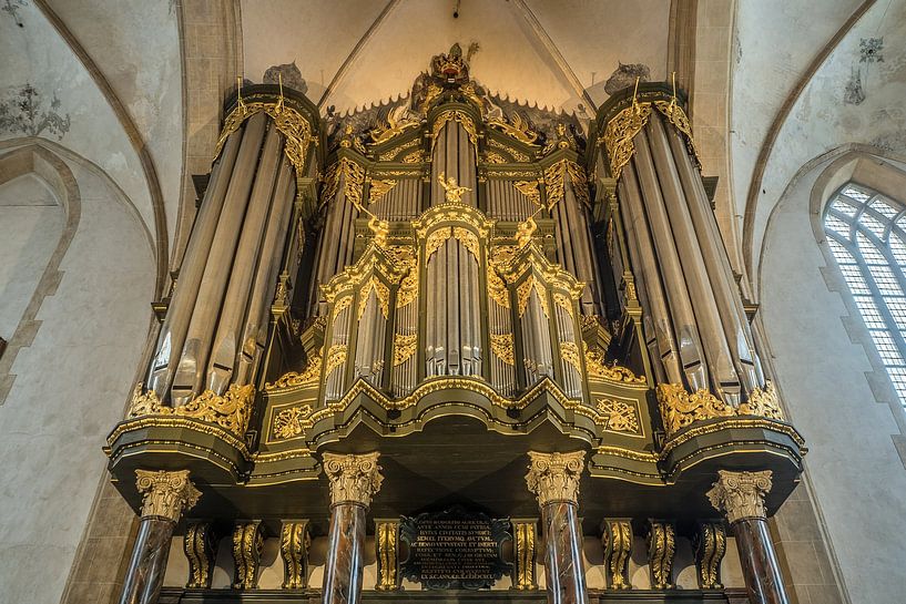 Organ Martinikerk Groningen by Gerrit Veldman