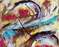 Abstracte Kunst - De Vlucht van de Feniks