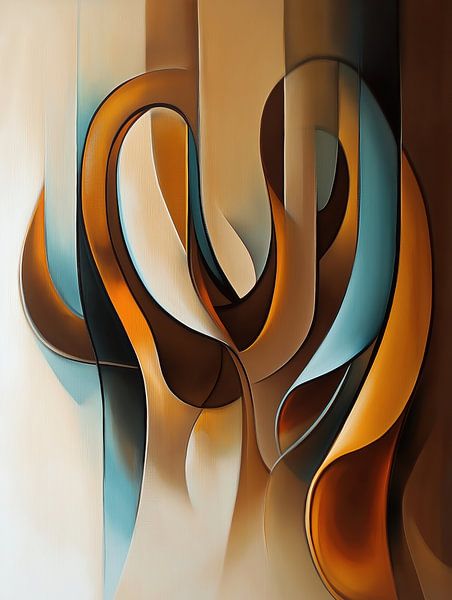 Abstracte vormen van Bert Nijholt