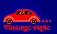 Vintage car art