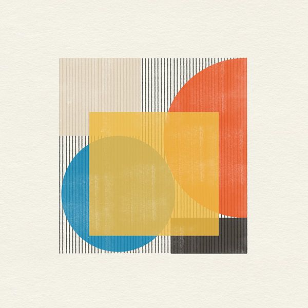 Midcentury Modern Object No2 van THE MIUUS STUDIO