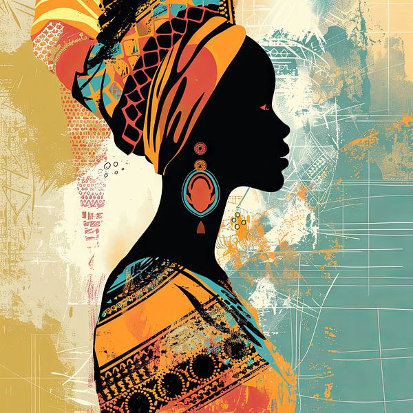 Afro-modernisme par Poster Art Shop