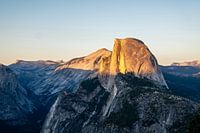 Late afternoon in Yosemite with a view of Half Dome