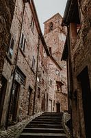 Ancient cities of Italy architecture in Tuscany