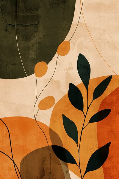 Beruhigende natürliche Abstraktion von Whale & Sons