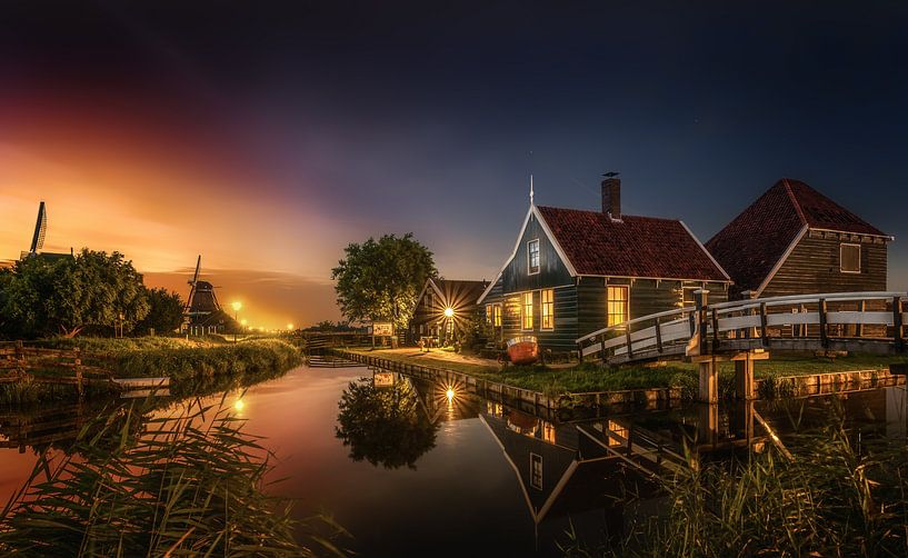 Zaanse Schans von Herman van den Berge