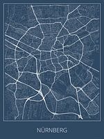 Nürnberg, blau