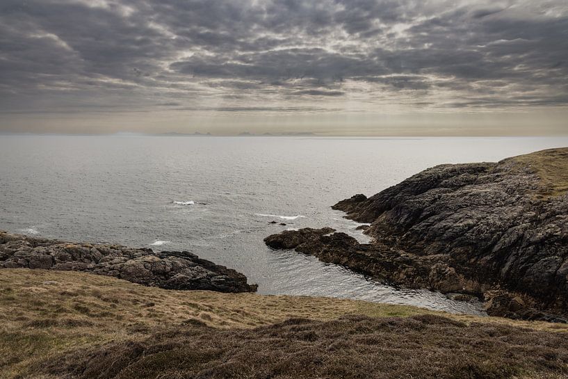 Weniger ist mehr, völlig menschenleere Landschaft von Eddie Meijer
