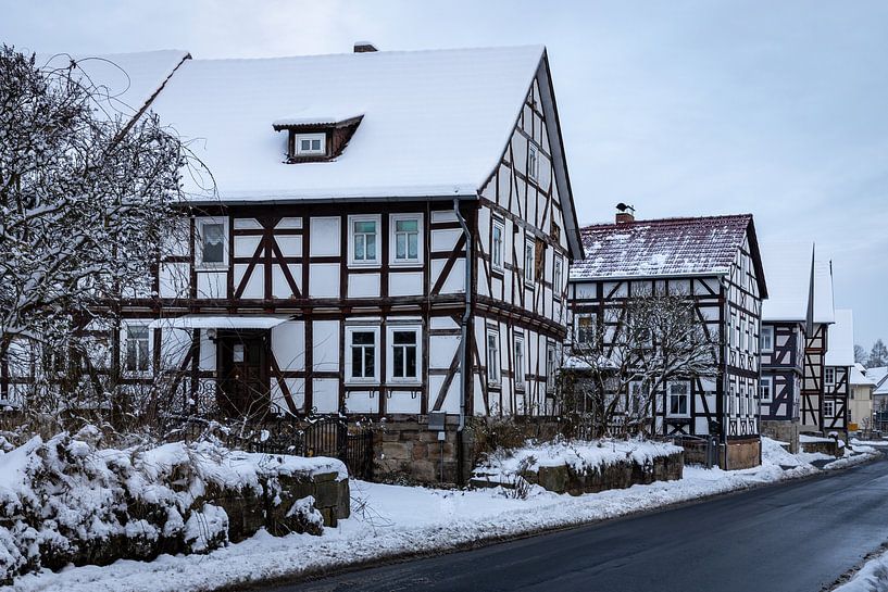 Herleshausen en hiver par Roland Brack