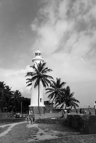 Lighthouse in Galle, Sri Lanka by Bente van Maris