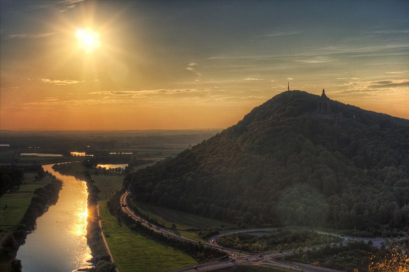 Porta Westfalica by Malte Pott