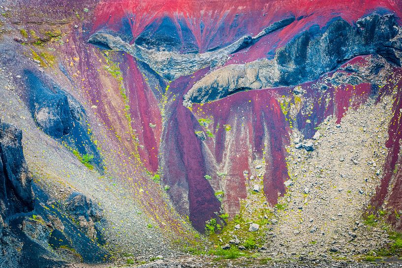 Lave sur l'Islande en gros plan par Chris Stenger