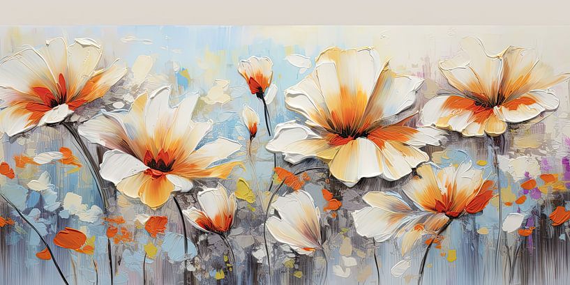 Flowers abstract by Bert Nijholt