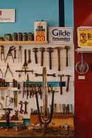 The bicycle mechanic's tools