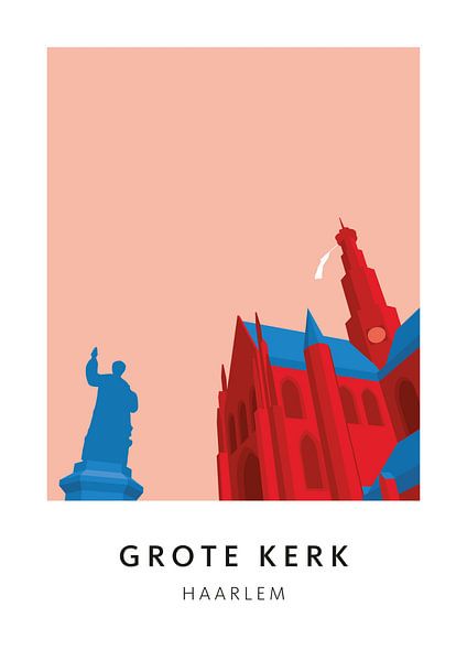 Grote Kerk Haarlem von Erwin van Wijk