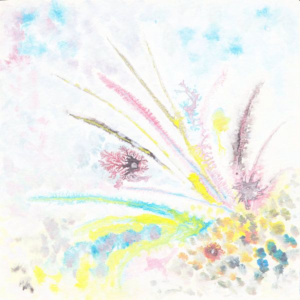 EH PAINTING ART 1993** #0512 Water plants1 Softone by Willem Hartgers