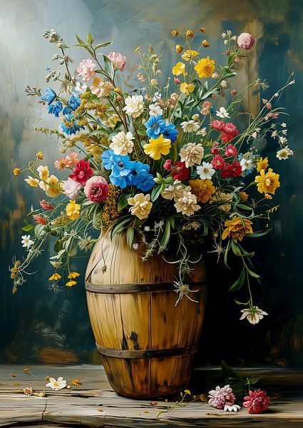 Field bouquet by Dakota Wall Art