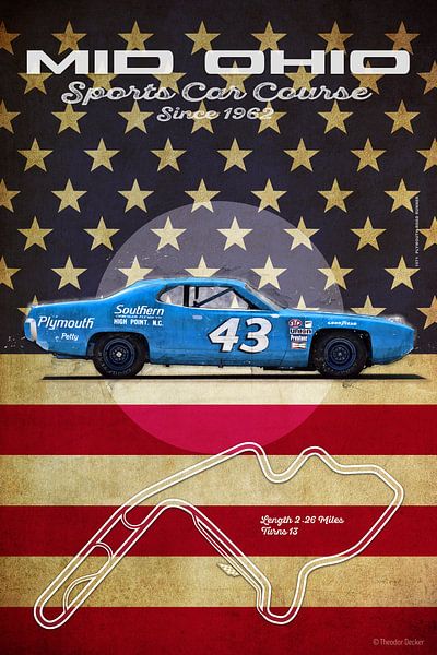 Mid Ohio Sports Car Course by Theodor Decker