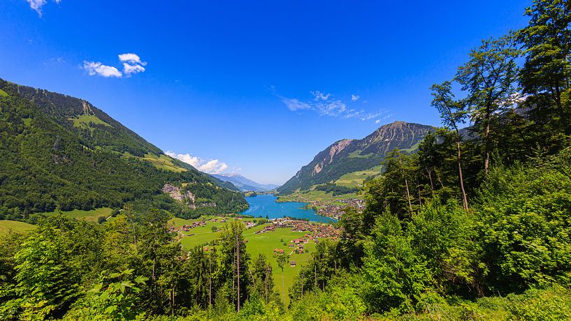 Viewpoint Chälrütirank towards Lungern by Henk Meijer Photography