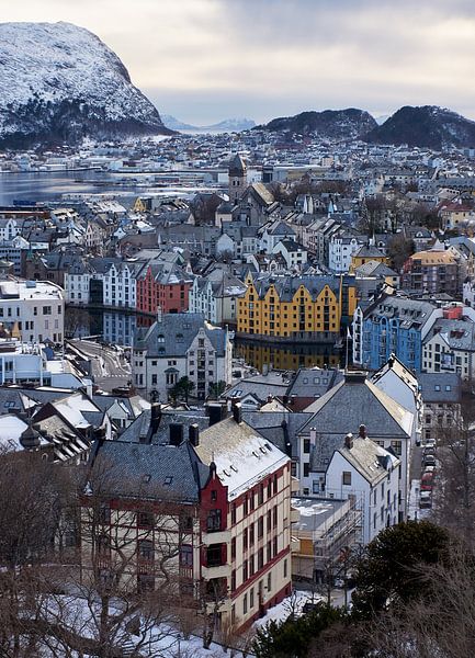 Aperçu de Ålesund, Norvège par qtx