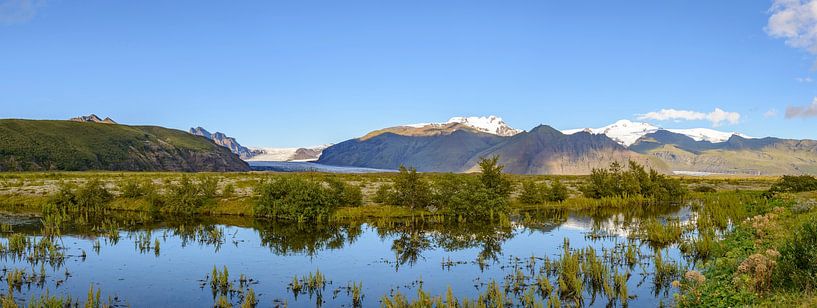 Fonte des glaciers Svinafellsjokull et Skaftafellsjokul par Sjoerd van der Wal Photographie
