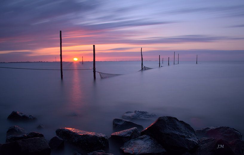 Coucher de soleil dans la ville natale par Jan Mulder Photography