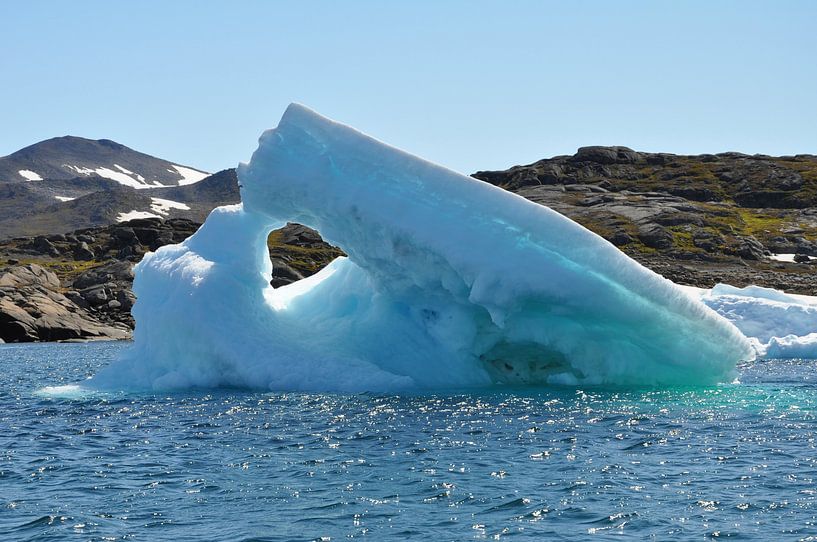 IJsberg, Iceberg, Groenland, Greenland par Yvonne Balvers