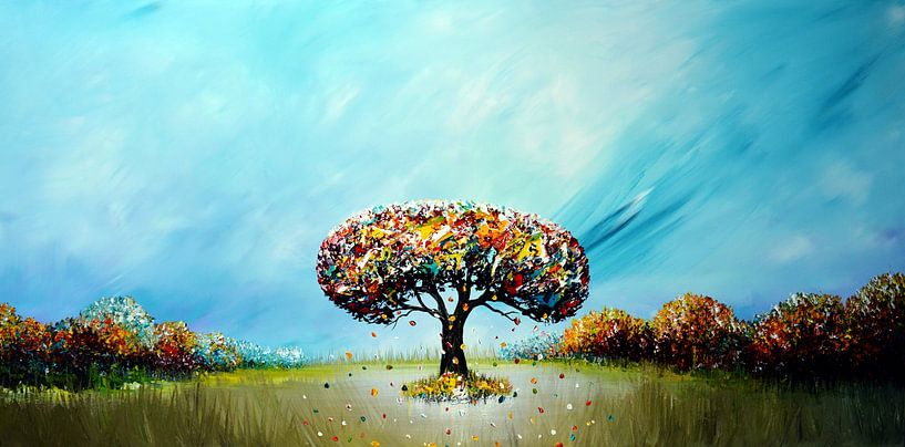 Arbre de rêve par Gena Theheartofart