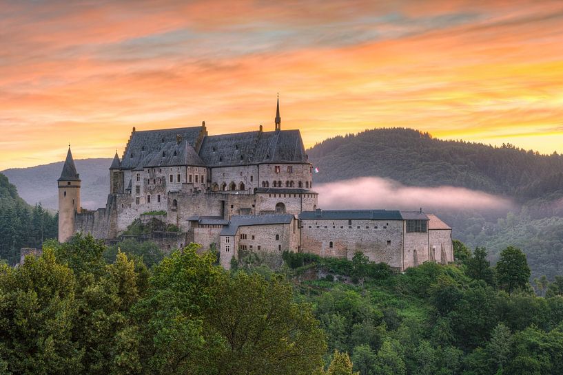 Château de Vianden au Luxembourg #2 par Michael Valjak