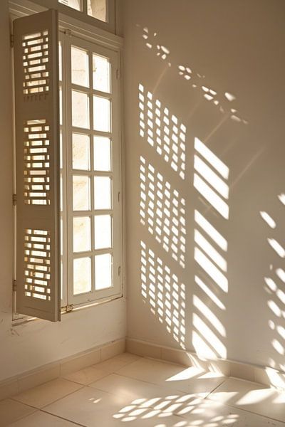 Ombre du soleil - jeu de rayons lumineux par Poster Art Shop