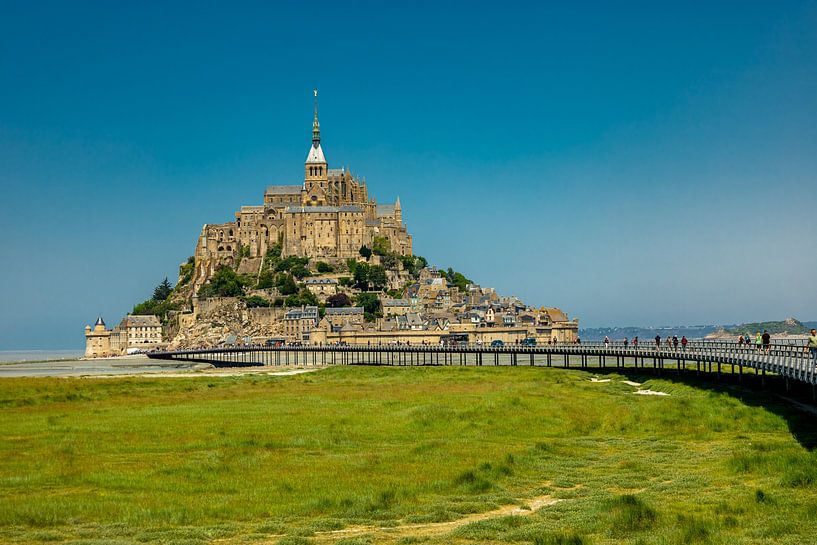 Détour par l'attraction touristique de Normandie - Le Mont-Saint-Michel - France par Oliver Hlavaty