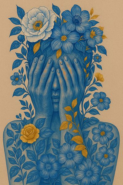 Wer bist du, wenn niemand hinsieht... von Moonheart Artworks