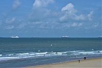 Blick auf den Strand