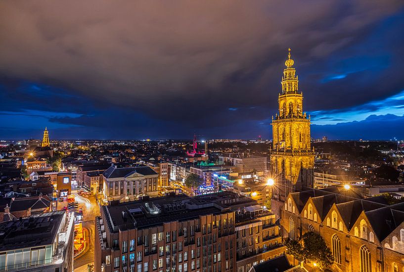 Martinitoren - Groningen (Nederland) van Marcel Kerdijk