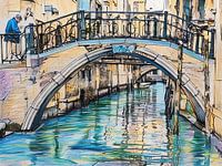 Venice Canal Bridge