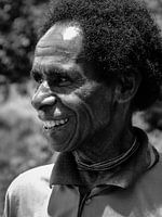 Villager in the Baliem valley