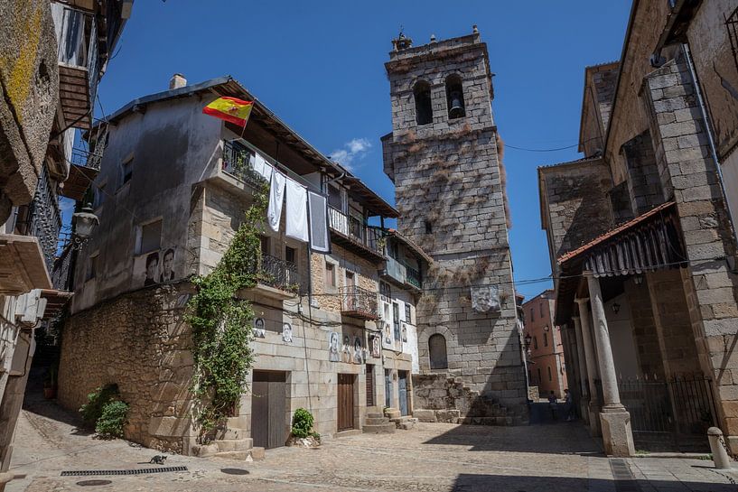Vieille église à Mogarraz Espagne par Joost Adriaanse