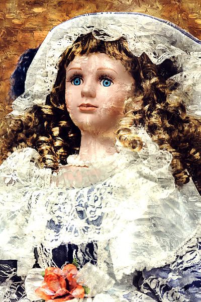 Schöne Puppe (Kunstwerk) von Art by Jeronimo