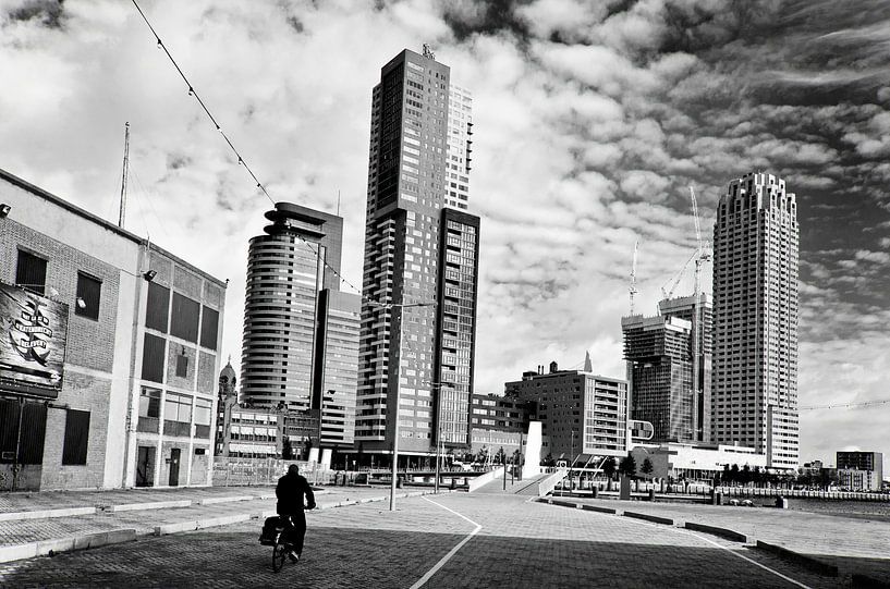 Onderweg naar de Kop van Zuid par Peter Hofwegen