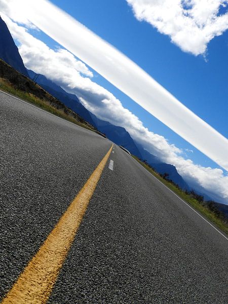 Road trip in Nieuw-Zeeland von J V