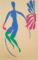Henri Matisse, Nu bleu avec bas verts, 1952